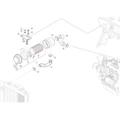 Air Cleaner Assembly for Wacker DT10