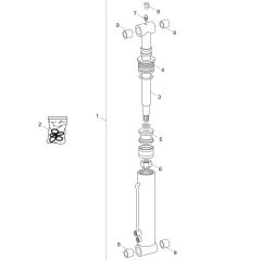 Tilt Ram for Wacker DT12p