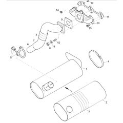 Exhaust Assembly for DT15