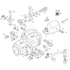Pump Assembly for Wacker DT15