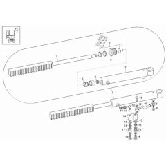 Boom Offset Cylinder Assembly