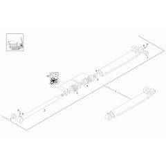 Bucket Tilt Cylinder for Wacker DT25