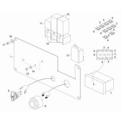 Instrument Panel for Wacker DT25