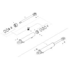 Boom Offset Cylinder Assembly