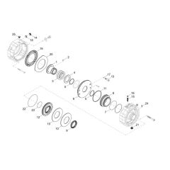 Brake Assembly for Wacker DW20-2