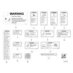 Decals for Wacker DW20 Dumper