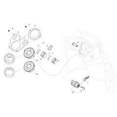 Instrument Panel for Wacker DW50
