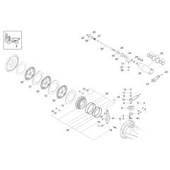 Brake Assembly for Wacker DW60-2
