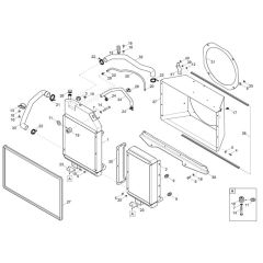 Combi-Cooler for Wacker DW90-3