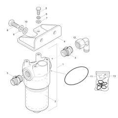 Hydraulic Oil Filter Assembly