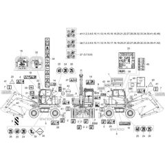 Wacker EW100 Decals