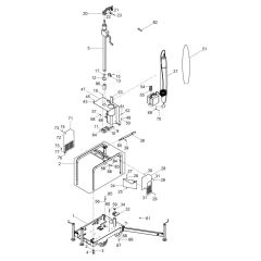 Cart Assembly for Wacker LBM1