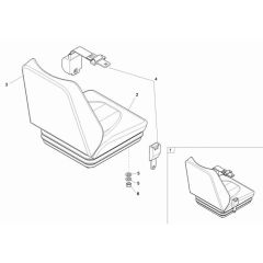 Seat Assembly for Wacker TD15-3S