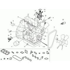 Engine Assembly for Wacker TD15