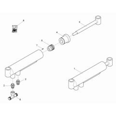 Boom Offset Cylinder Assembly