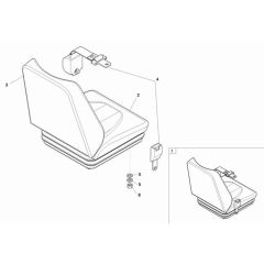 Seat Assembly for Wacker TD18