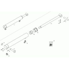 Tilt Ram Assembly for TD9