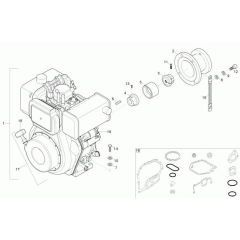 Diesel Engine Assembly