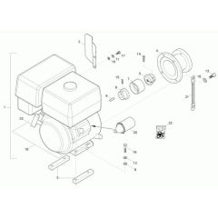 Engine Assembly for Wacker TD9
