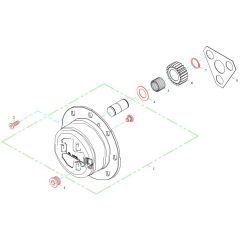 Gearbox Assembly for Wacker TH522