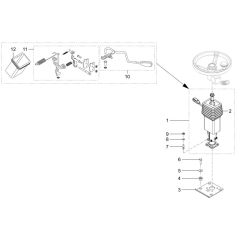 Steering Column for Wacker TH522
