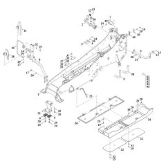 Frame Assembly for Wacker TH522