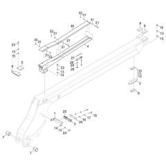 Extension Arm for Wacker TH522