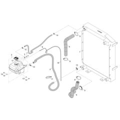 Combi-Cooler for Wacker TH522