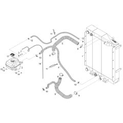 Combi-Cooler for Wacker TH522