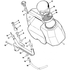 Water Tank Assembly for Stihl