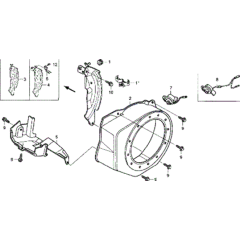 Cowling Assembly for Honda WB20XT