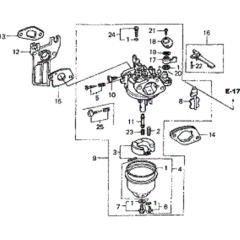 Carburettor Assembly for Honda