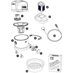 Numatic WBV370NX Assembly