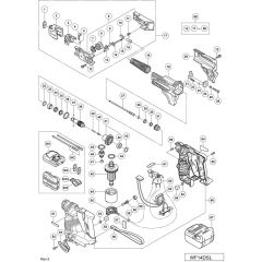 Main Assembly for Hikoki WF14DSL