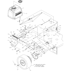 Wheel Drive & Axle for Husqvarna