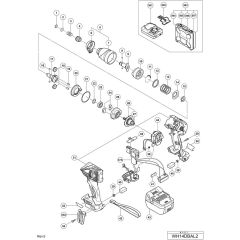 Main Assembly for Hikoki WH14DBAL2