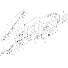 Brake Assembly for Husqvarna