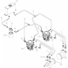 Hydraulic Assembly for Husqvarna