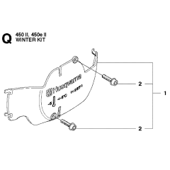 Winter Kit for Husqvarna 450eii