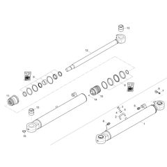 Boom Offset Cylinder Assembly