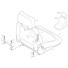 Seat Assembly for Wacker 28Z3