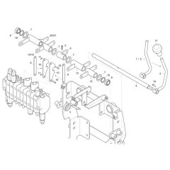 Dozer Blade Lever Assembly