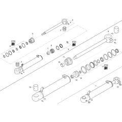 Boom Offset Cylinder