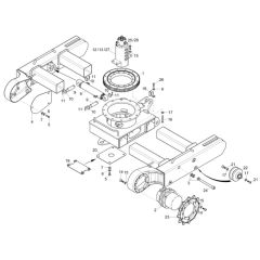Undercarriage for Wacker 803