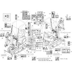 Decals for Wacker 803