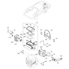 Air Cleaner for Wacker BS50-4s