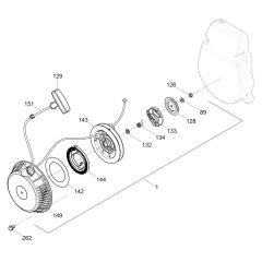 Starter Assembly for Wacker BS50-4s