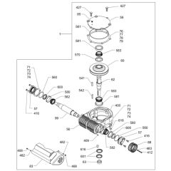 Gearbox Assembly for Wacker CRT