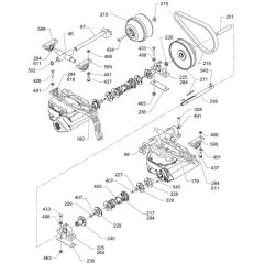 Drive Assembly for Wacker Trowel