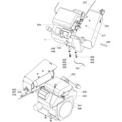 Engine Assembly for Wacker Trowel